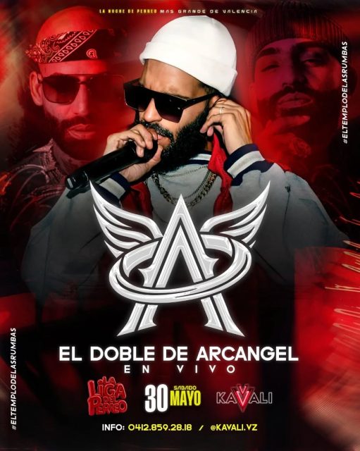 ¡Valencia se prepara para la noche de perreo más grande! 🔥

Este sábado 30 de mayo, las instalaciones de @kavali.vz se transformarán en el epicentro del género urbano con una nueva edición de "La Liga del Perreo: Tributo a las Leyendas del Reggaetón". 🎤

La noche promete encender la pista con un plato fuerte de primer nivel: la presentación en vivo de El Doble de Arcángel (@eldobledearcangel ), quien llega para interpretar los éxitos más icónicos de "La Maravilla".

Te invita: 

@lalocuracom
@kdielingen
@madeinvenezuelaag
@rodvegalodice

¡Lo te pierdas el show de la maravilla! 📸✨

#LaLigaDelPerreo #Arcangel #Kavali #Valencia #ReggaetonViejaEscuela