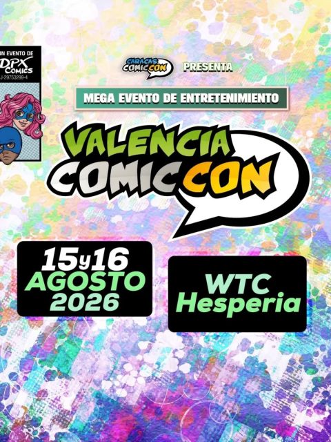 ¡La magia del doblaje llega a la Valencia Comic Con! 🎙️✨

Acompáñanos a vivir una experiencia increíble con el talentoso actor de doblaje mexicano Pepe Vilchis (@ppvilchismx ). 🌟 Prepárate para conocer en persona a la voz detrás de tus personajes favoritos: Loki (MCU), Shun de Andromeda (Saint Seiya), Satoru Gojo (Jujutsu Kaisen), Kristoff (Frozen), Eugene (Enredados) ¡y muchísimos más!

¿Qué te espera en el evento?

🎤 Presentación especial en tarima y canciones en vivo.

🗣️ Sesión de preguntas y respuestas.

✍️ Firmas de autógrafos.

📸 Fotos para llevarte un recuerdo inolvidable.

📅 Fechas: 15 y 16 de agosto

📍 Lugar: Hesperia World Trade Center de Valencia

🎟️ Entradas: ¡Asegura tu lugar desde ya! Las entradas se encuentran en PREVENTA a través de LISTOTICKET.NET 🌐

¡No dejes que te lo cuenten y ven a disfrutar con nosotros de este gran fin de semana! ✨

Te invita LaLocura Network WWW.LALOCURA.COM 📌

#ValenciaComicCon #PepeVilchis #DoblajeLatino #Loki #JujutsuKaisen