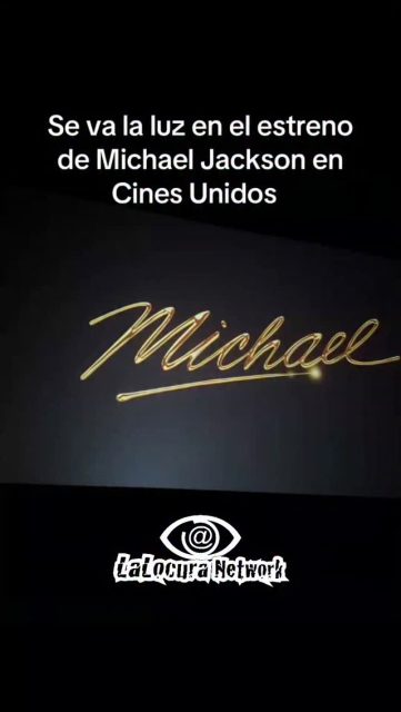 ¿Y como se vivió el estreno de la película de Michael Jackson en Venezuela 🇻🇪? Pues..

En medio de la emoción por el estreno de la película del icónico @michaeljackson @michaelmovie ✨ falla el sistema eléctrico debido a los racionamientos repentinos sin previo aviso.. 🤷🏻‍♂️

Está fue solo una de las tantas salas de cine de Venezuela.. 🕯️
#michael #michaeljackson #corpoelec #venezuela